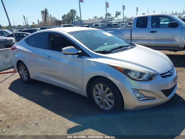 HYUNDAI ELANTRA 2015 5npdh4ae9fh643504