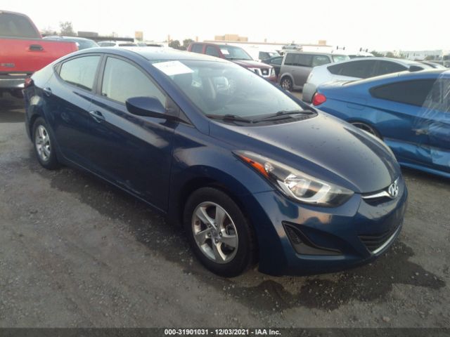 HYUNDAI ELANTRA 2015 5npdh4ae9fh644040