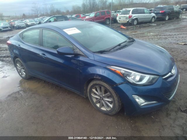 HYUNDAI ELANTRA 2016 5npdh4ae9gh654343