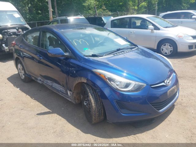 HYUNDAI ELANTRA 2016 5npdh4ae9gh664421