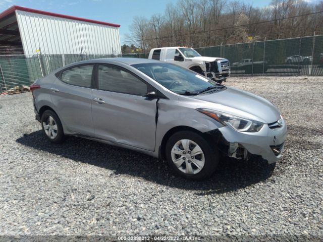 HYUNDAI ELANTRA 2016 5npdh4ae9gh665729