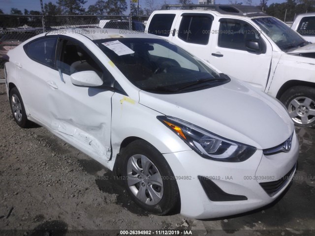 HYUNDAI ELANTRA 2016 5npdh4ae9gh668369