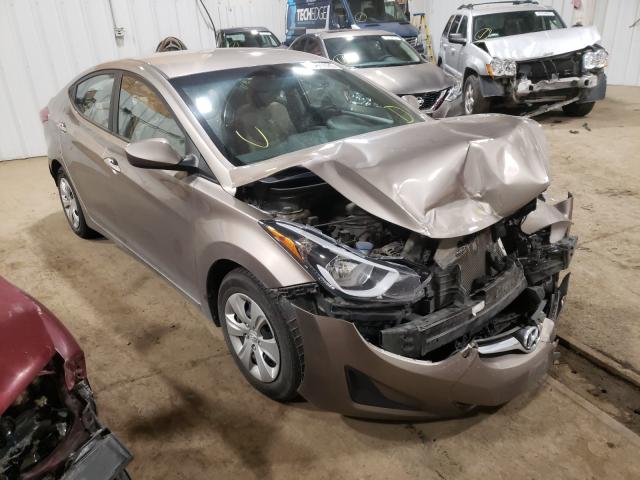 HYUNDAI ELANTRA SE 2016 5npdh4ae9gh673622