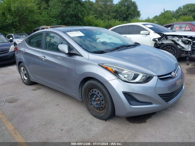 HYUNDAI ELANTRA 2016 5npdh4ae9gh677377