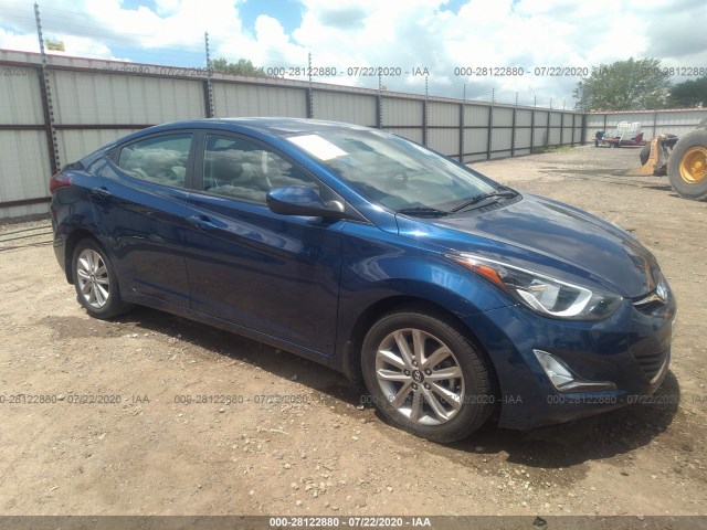 HYUNDAI ELANTRA 2016 5npdh4ae9gh681266