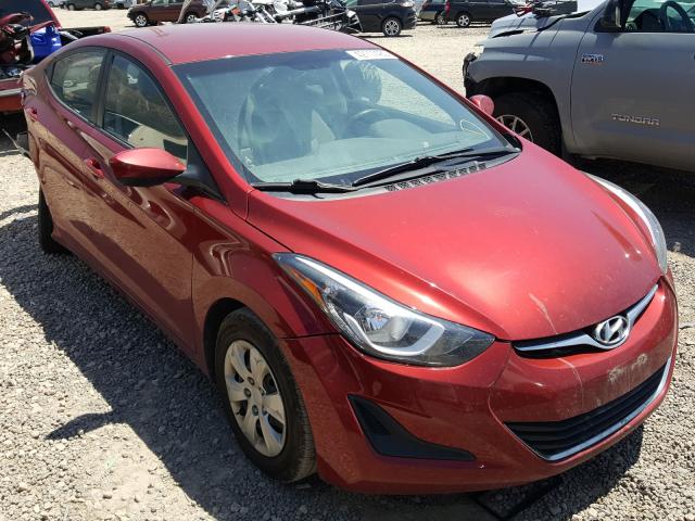 HYUNDAI ELANTRA SE 2016 5npdh4ae9gh684474