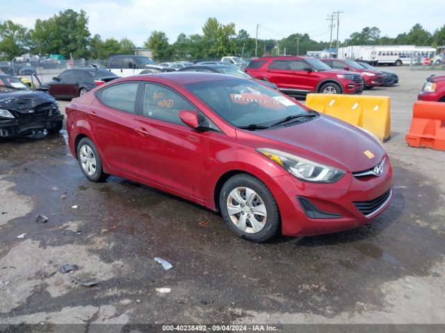 HYUNDAI ELANTRA 2016 5npdh4ae9gh688394