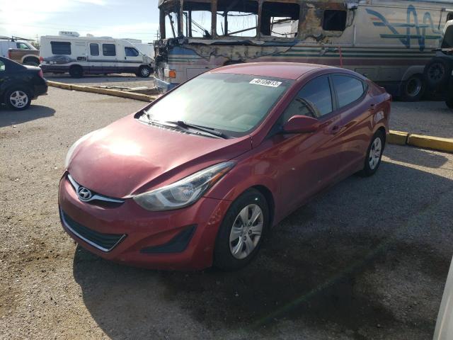 HYUNDAI ELANTRA SE 2016 5npdh4ae9gh689755