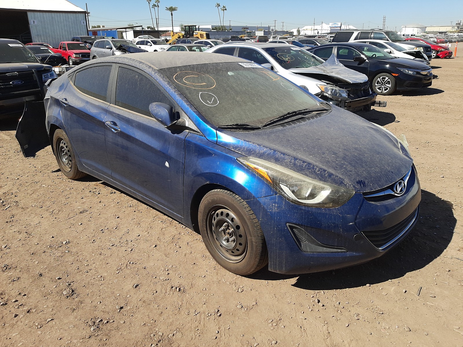 HYUNDAI ELANTRA SE 2016 5npdh4ae9gh691733