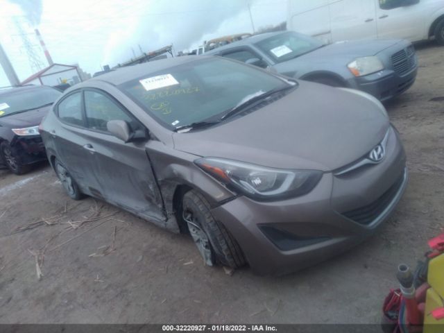 HYUNDAI ELANTRA 2016 5npdh4ae9gh693398