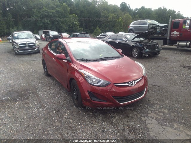 HYUNDAI ELANTRA 2016 5npdh4ae9gh697418