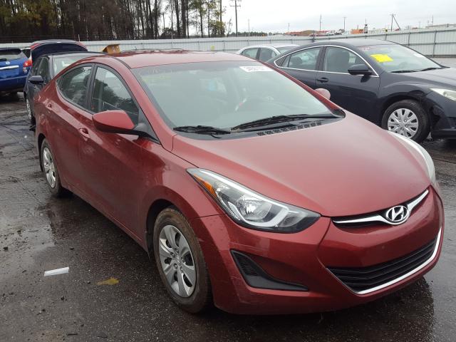 HYUNDAI ELANTRA SE 2016 5npdh4ae9gh697483