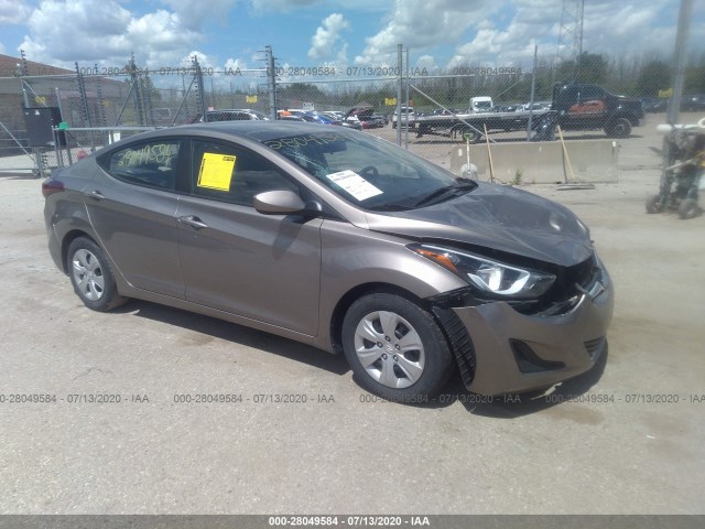 HYUNDAI ELANTRA 2016 5npdh4ae9gh704478