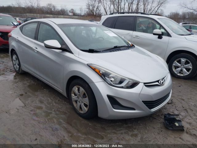 HYUNDAI ELANTRA 2016 5npdh4ae9gh705100