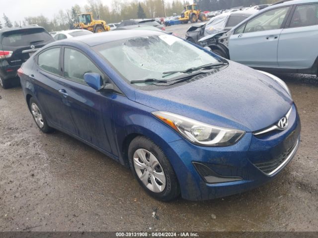 HYUNDAI ELANTRA 2016 5npdh4ae9gh707283