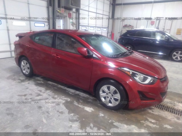 HYUNDAI ELANTRA 2016 5npdh4ae9gh712239