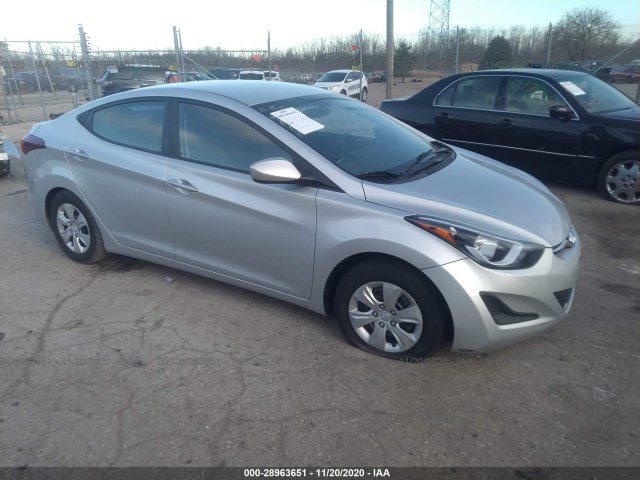 HYUNDAI ELANTRA 2016 5npdh4ae9gh714041