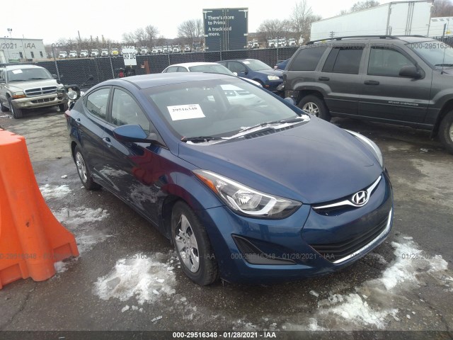 HYUNDAI ELANTRA 2016 5npdh4ae9gh718994