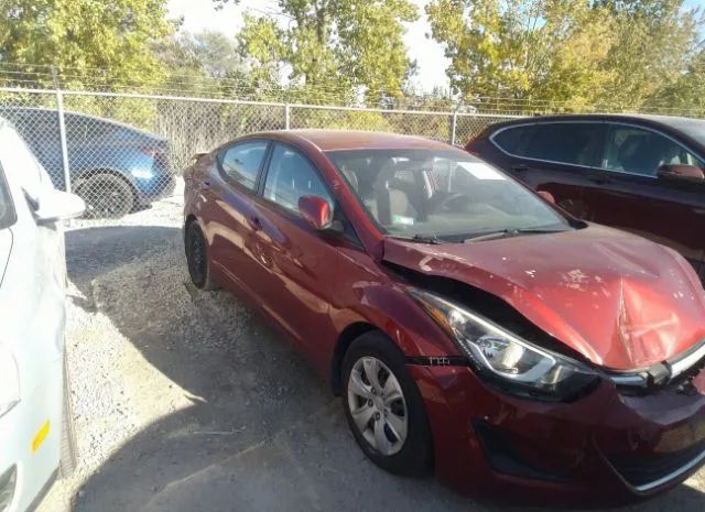 HYUNDAI ELANTRA 2016 5npdh4ae9gh719630