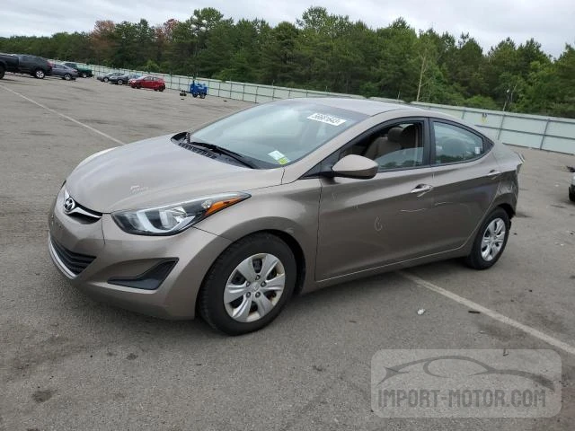 HYUNDAI ELANTRA 2016 5npdh4ae9gh721359