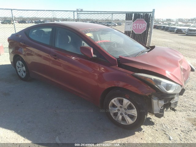 HYUNDAI ELANTRA 2016 5npdh4ae9gh734628