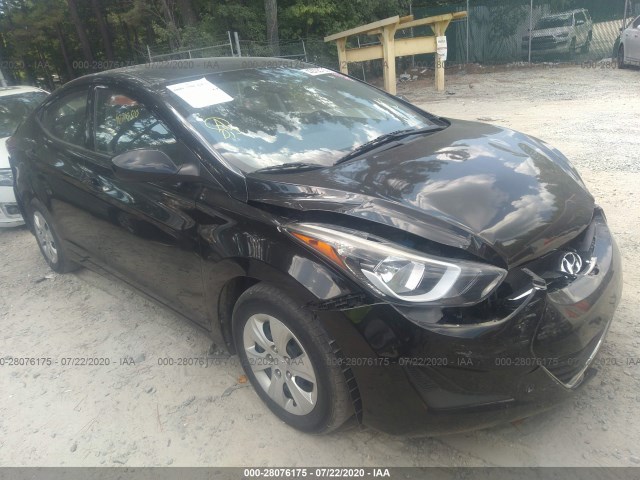 HYUNDAI ELANTRA 2016 5npdh4ae9gh737934