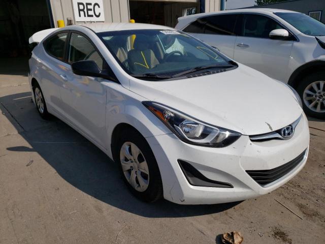 HYUNDAI ELANTRA SE 2016 5npdh4ae9gh740350