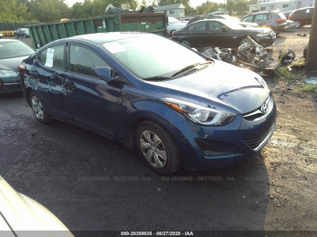 HYUNDAI ELANTRA 2016 5npdh4ae9gh743166