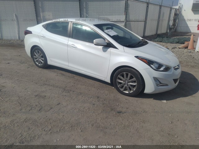 HYUNDAI ELANTRA 2016 5npdh4ae9gh744754