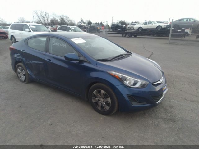 HYUNDAI ELANTRA 2016 5npdh4ae9gh745001