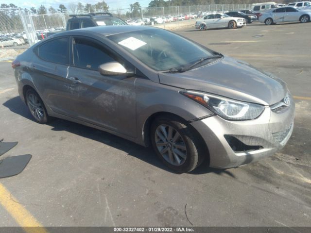 HYUNDAI ELANTRA 2016 5npdh4ae9gh746407