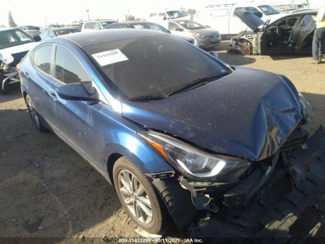 HYUNDAI ELANTRA 2016 5npdh4ae9gh746617