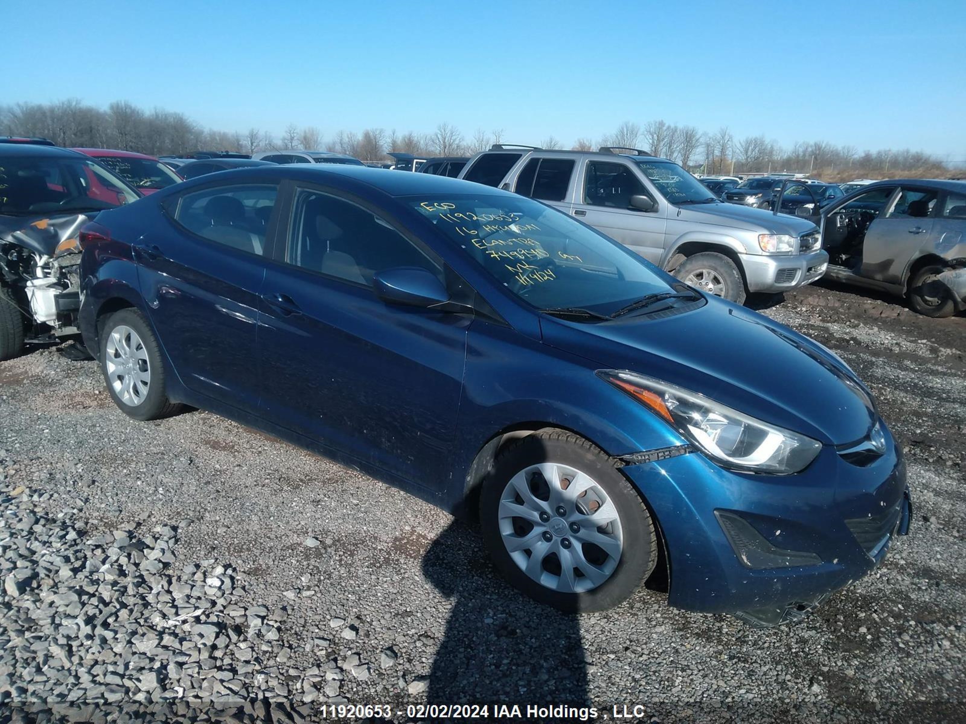 HYUNDAI ELANTRA 2016 5npdh4ae9gh749940