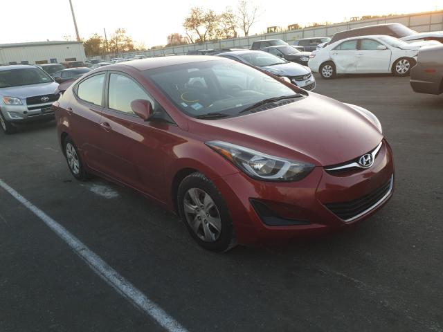 HYUNDAI ELANTRA SE 2016 5npdh4ae9gh751770