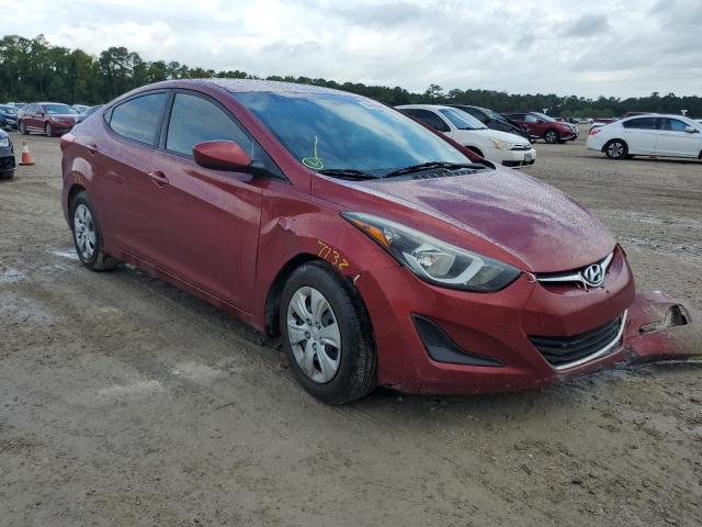 HYUNDAI ELANTRA SE 2016 5npdh4ae9gh751784