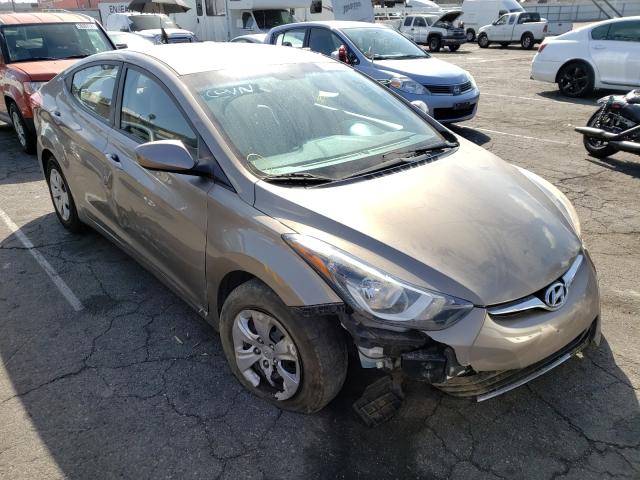 HYUNDAI ELANTRA SE 2016 5npdh4ae9gh752398