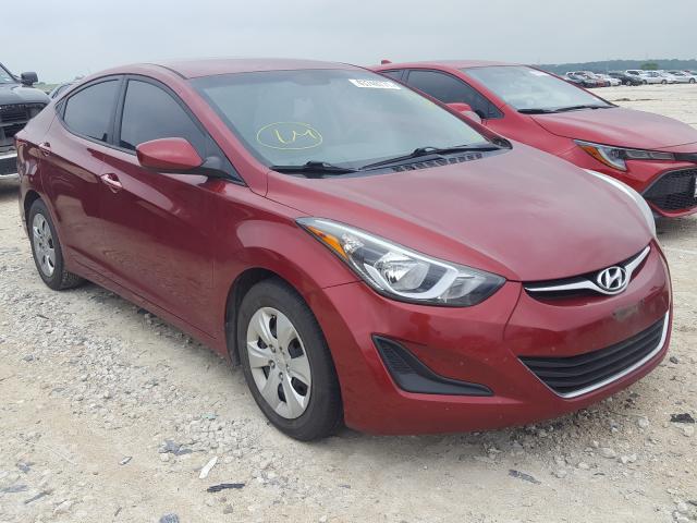 HYUNDAI ELANTRA SE 2016 5npdh4ae9gh752658