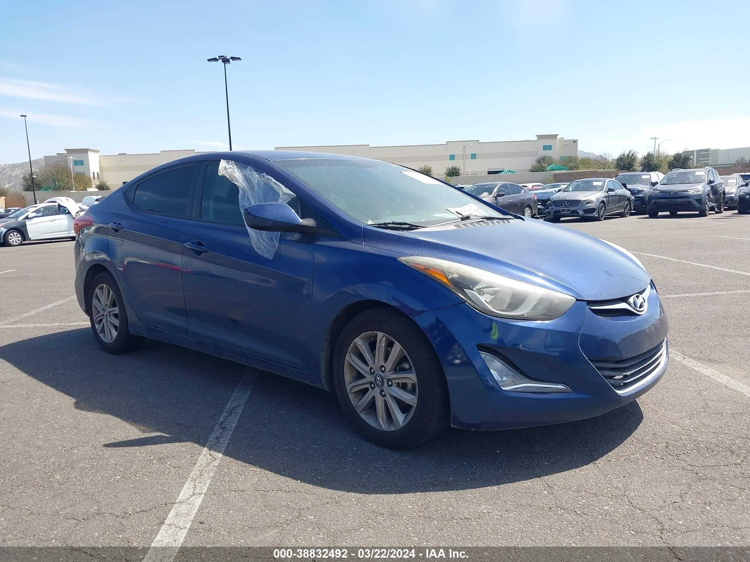 HYUNDAI ELANTRA 2016 5npdh4ae9gh753857