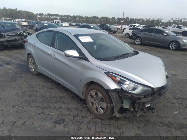 HYUNDAI ELANTRA 2016 5npdh4ae9gh755320