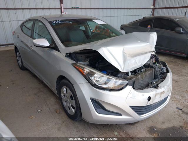 HYUNDAI ELANTRA 2016 5npdh4ae9gh755835