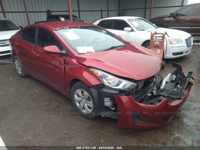 HYUNDAI ELANTRA 2016 5npdh4ae9gh755849