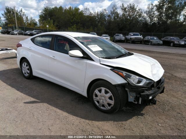 HYUNDAI ELANTRA 2016 5npdh4ae9gh761411