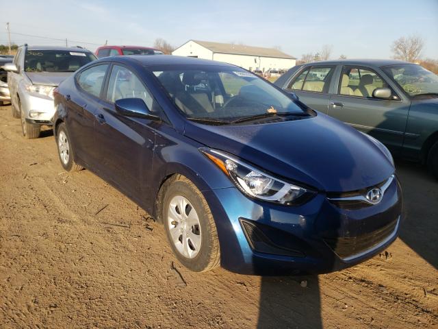 HYUNDAI ELANTRA SE 2016 5npdh4ae9gh765345