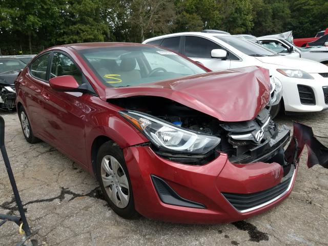 HYUNDAI ELANTRA SE 2016 5npdh4ae9gh774899