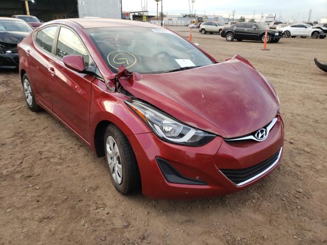 HYUNDAI ELANTRA SE 2016 5npdh4ae9gh775972