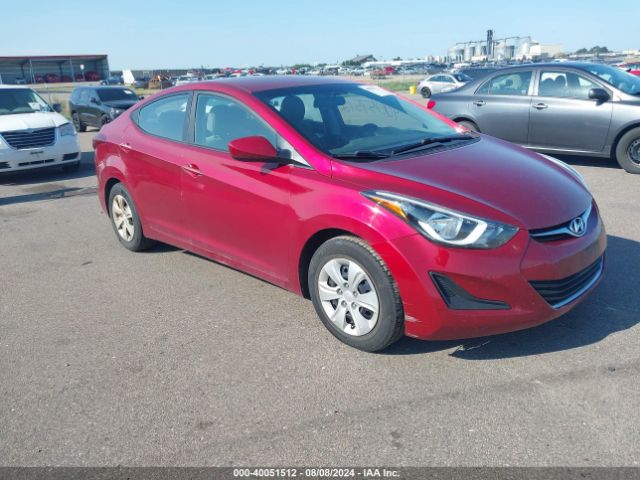 HYUNDAI ELANTRA 2016 5npdh4ae9gh783747