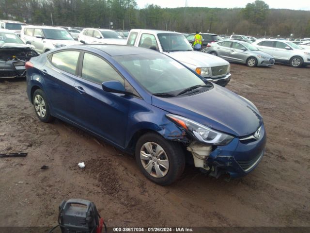 HYUNDAI ELANTRA 2016 5npdh4ae9gh786910