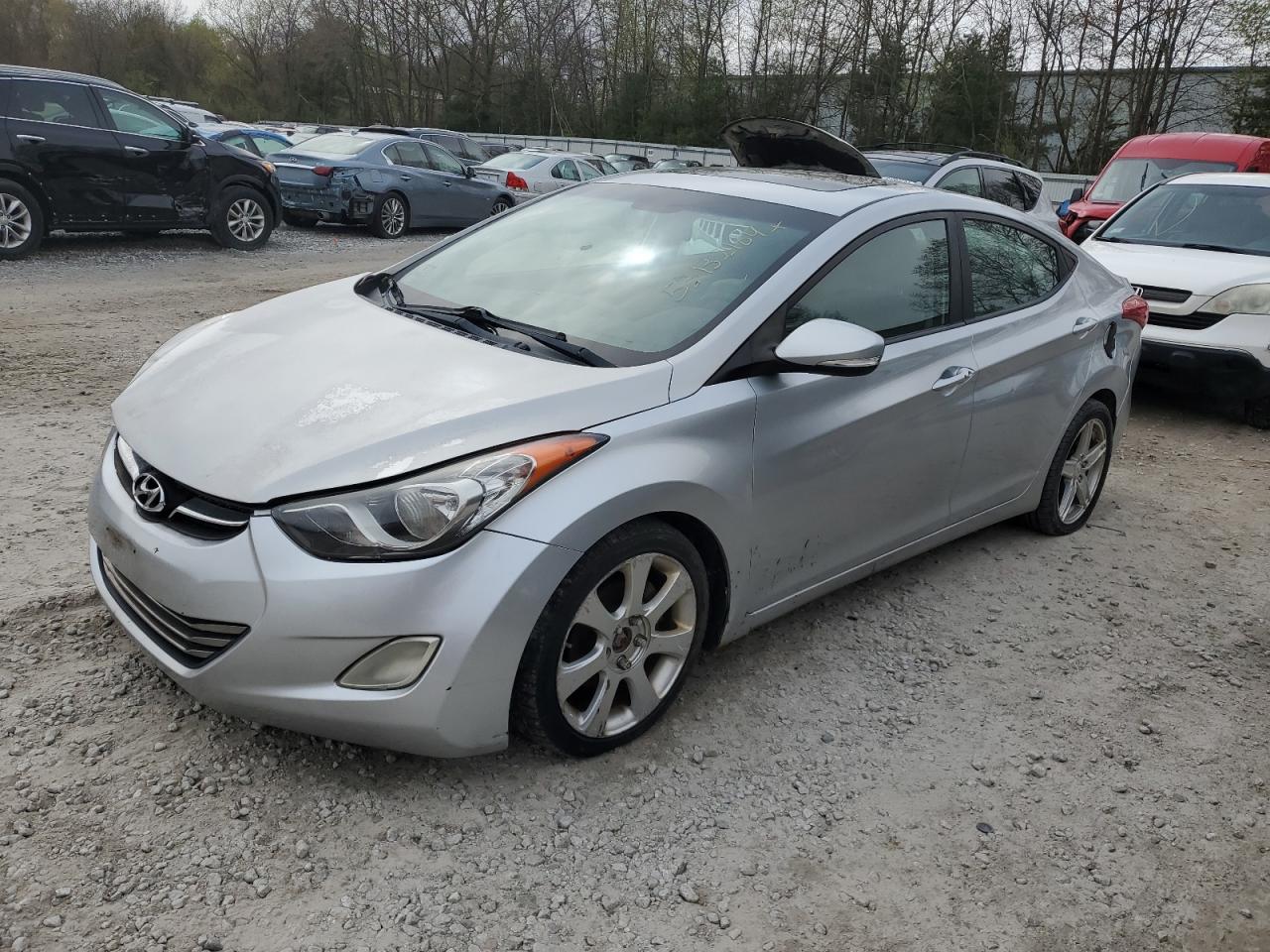 HYUNDAI ELANTRA 2011 5npdh4aexbh039485