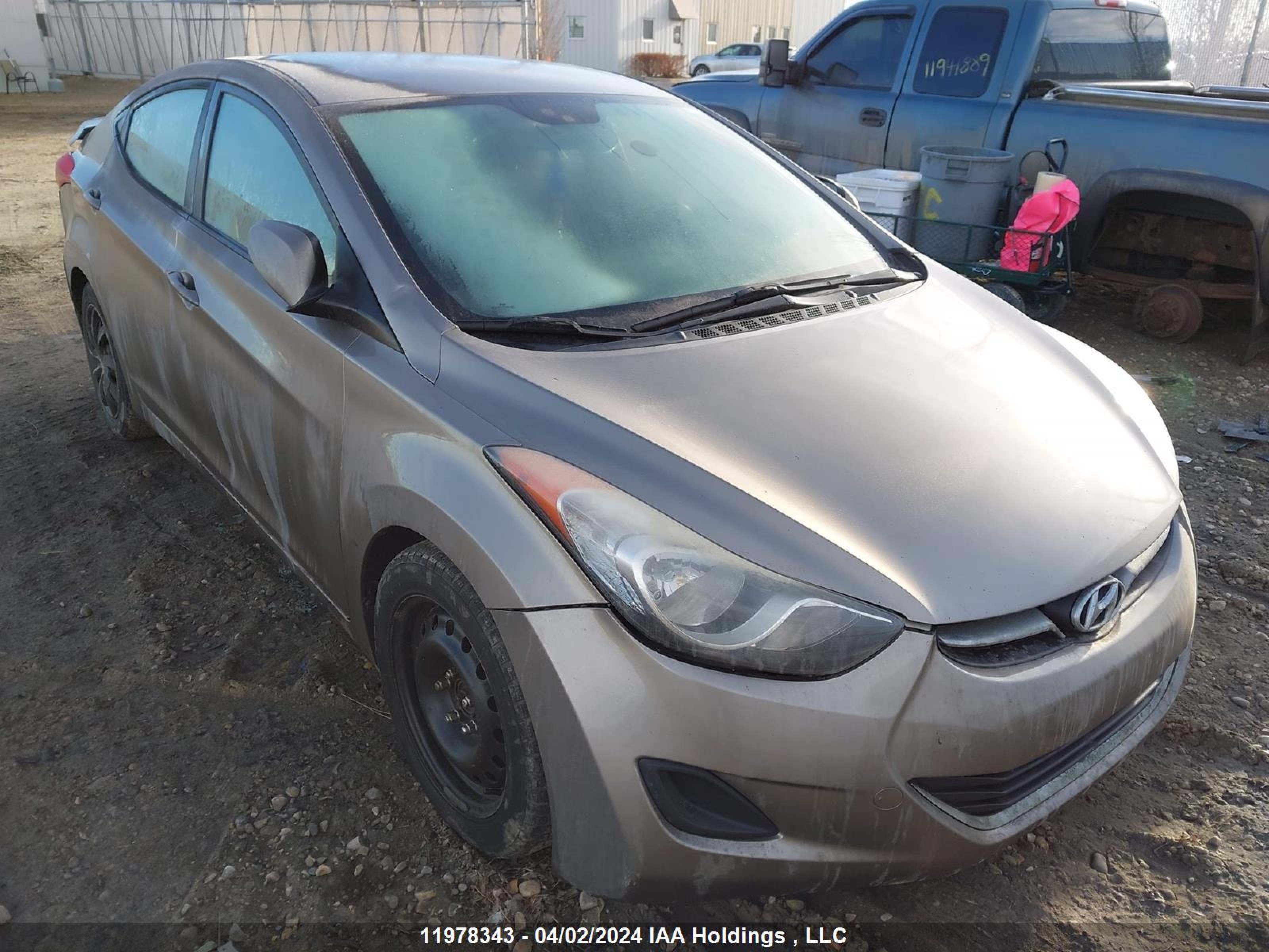 HYUNDAI ELANTRA 2012 5npdh4aexch079048