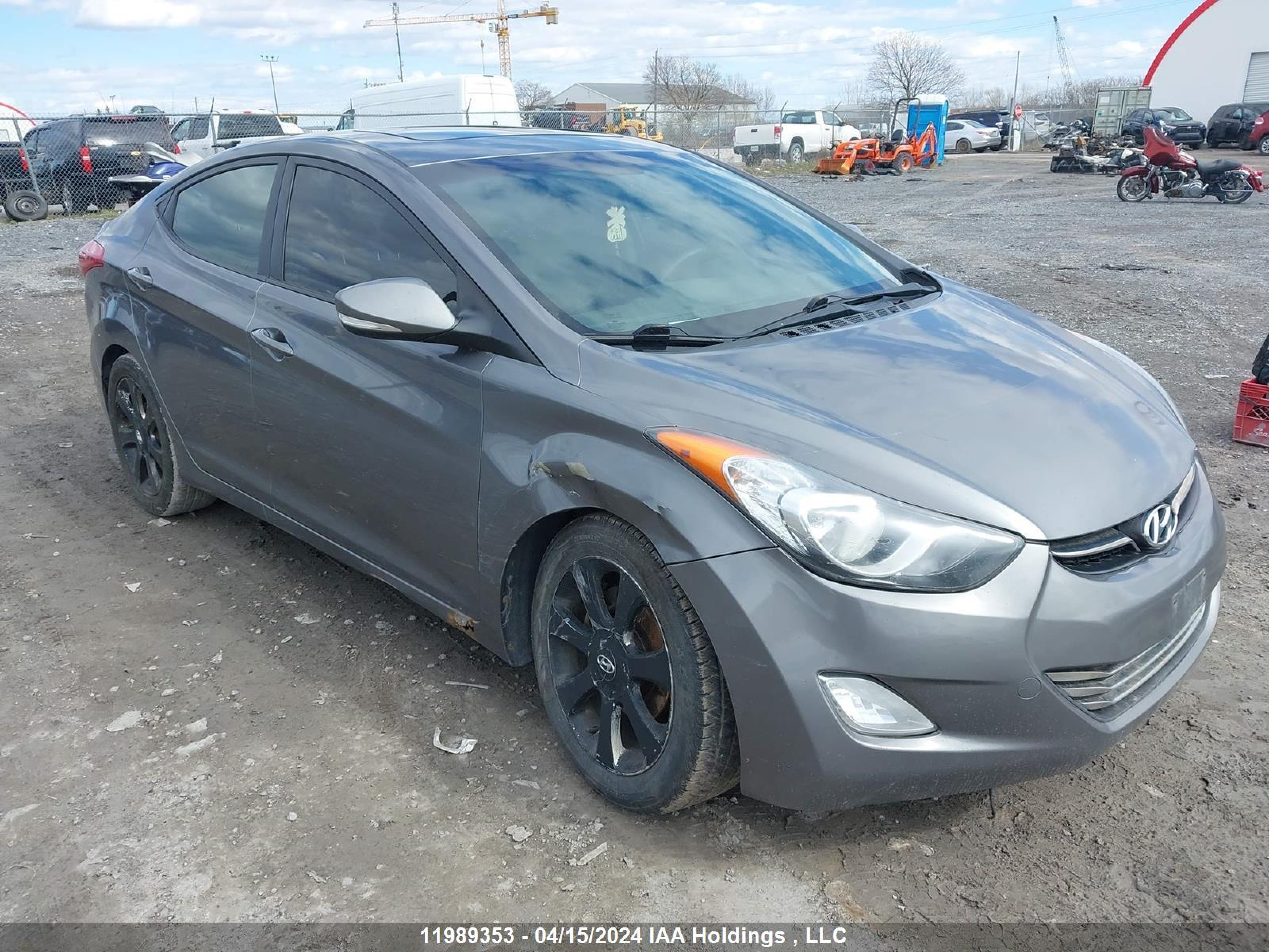 HYUNDAI ELANTRA 2012 5npdh4aexch082547